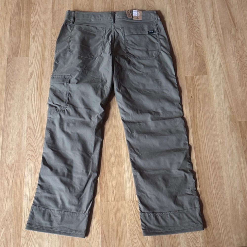 Prana Men's NWT 32 32X30 slate green Zion Pant II Cargo Pants - Picture 10 of 13